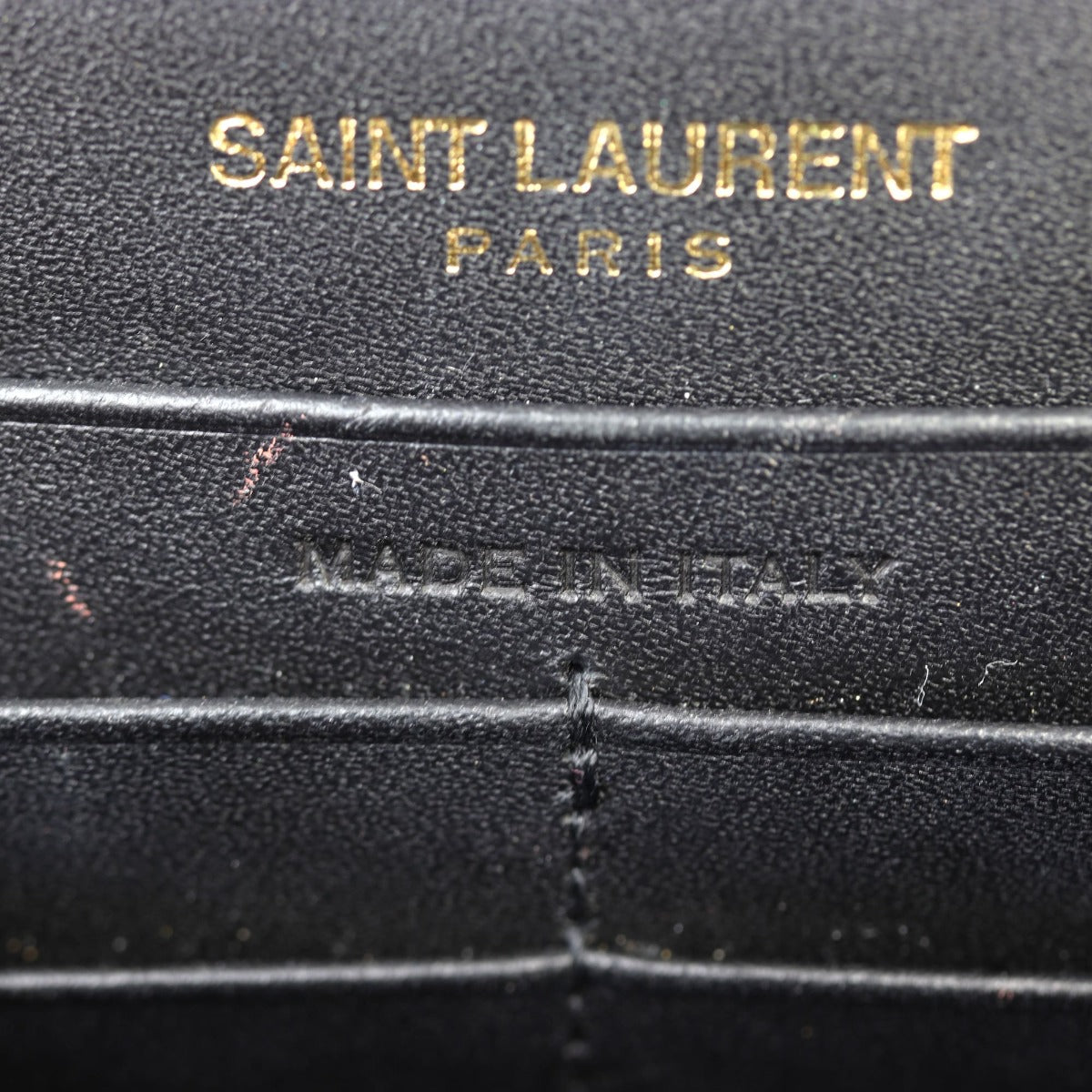 Saint Laurent Kate Tassel Chain Wallet