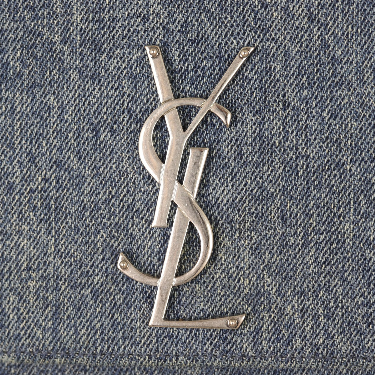 Saint Laurent Kate Chain Bag Medium Denim