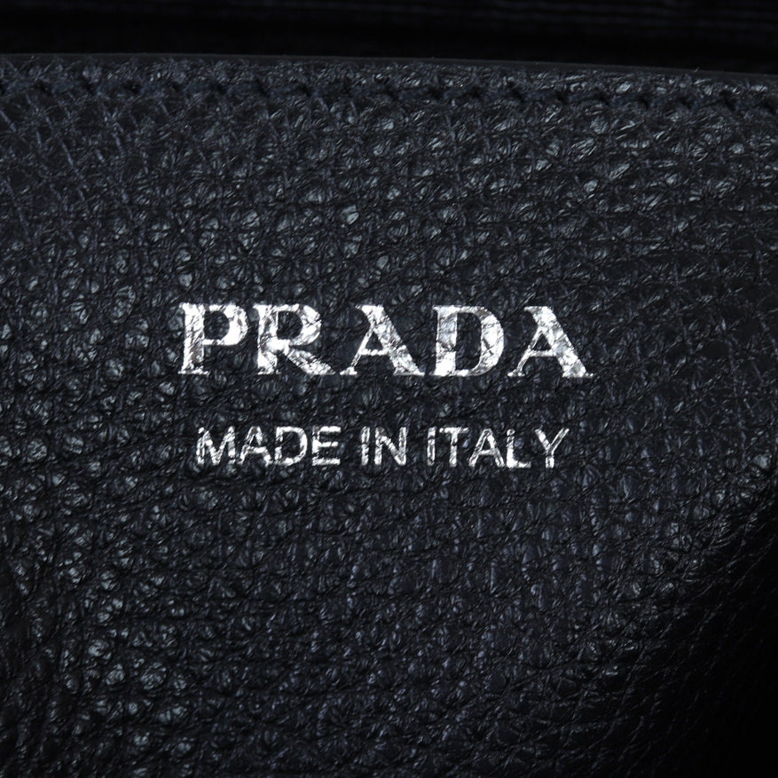Prada Vitello Daino Double Zip Camera Bag