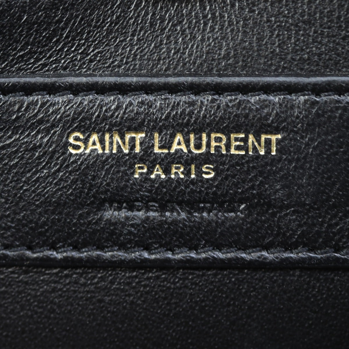 Saint Laurent Kate Tassel Chain Bag Small Croc Embossed