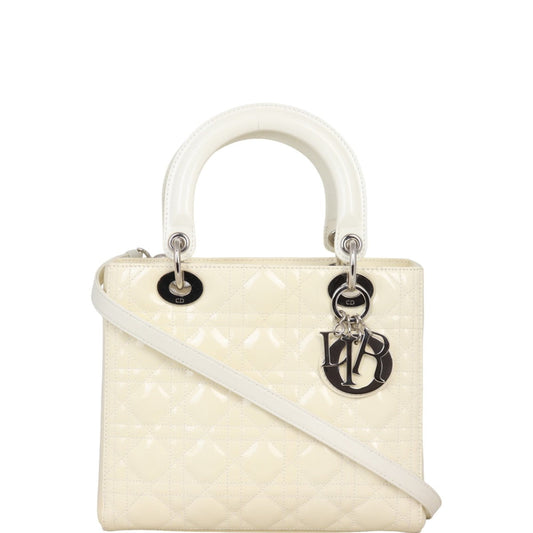 Dior Lady Dior Medium Patent