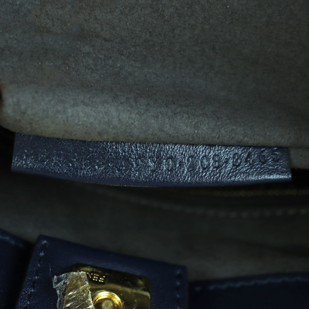 Fendi FF Leather Tote