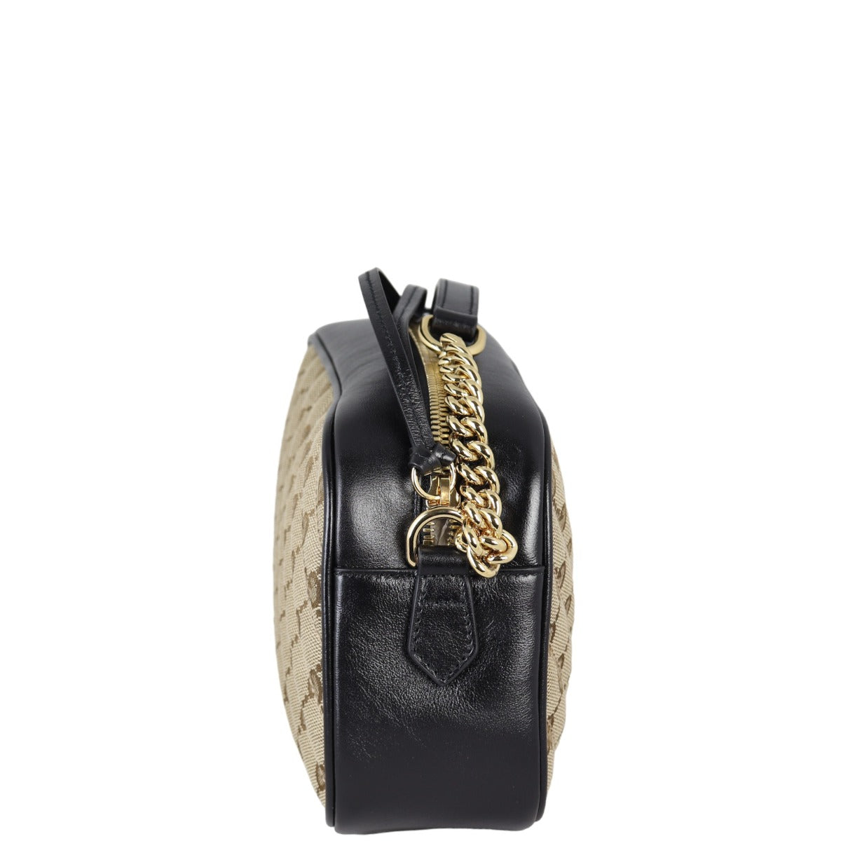 Gucci GG Canvas Marmont Diagonal Small Camera Bag