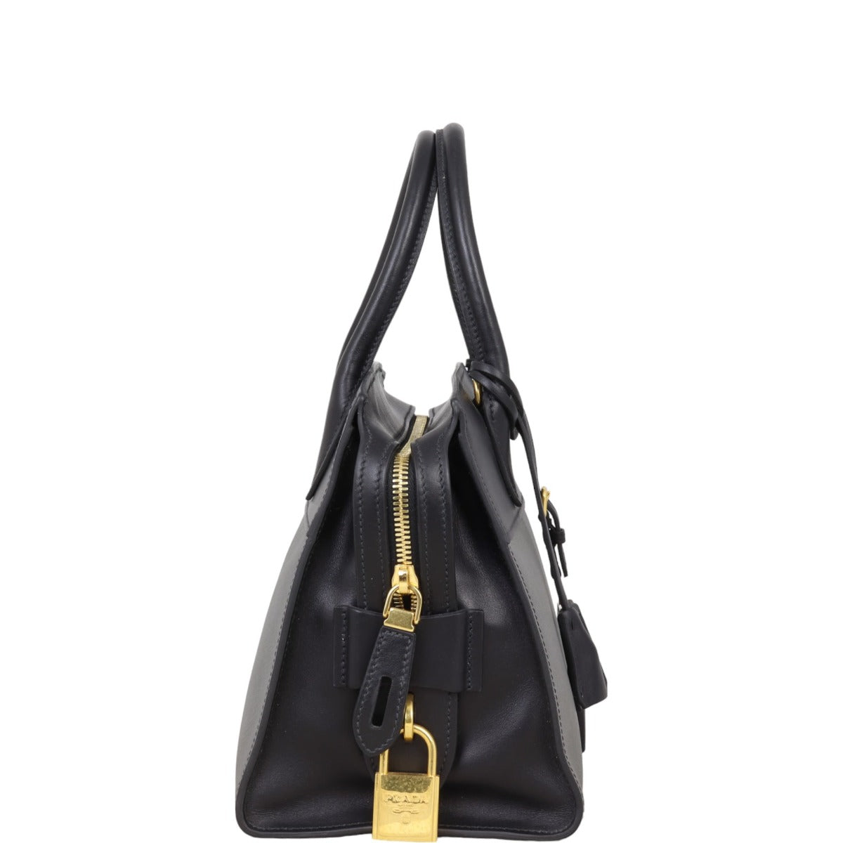 Prada Saffiano City Calf Esplanade Small
