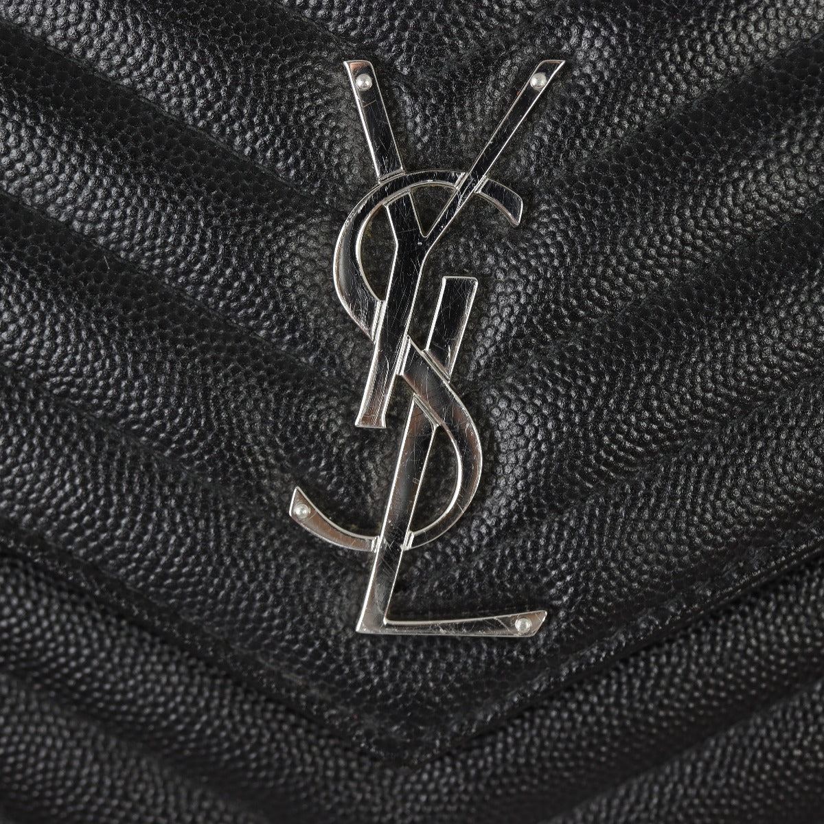 Saint Laurent Cassandre Flap Wristlet Pouch