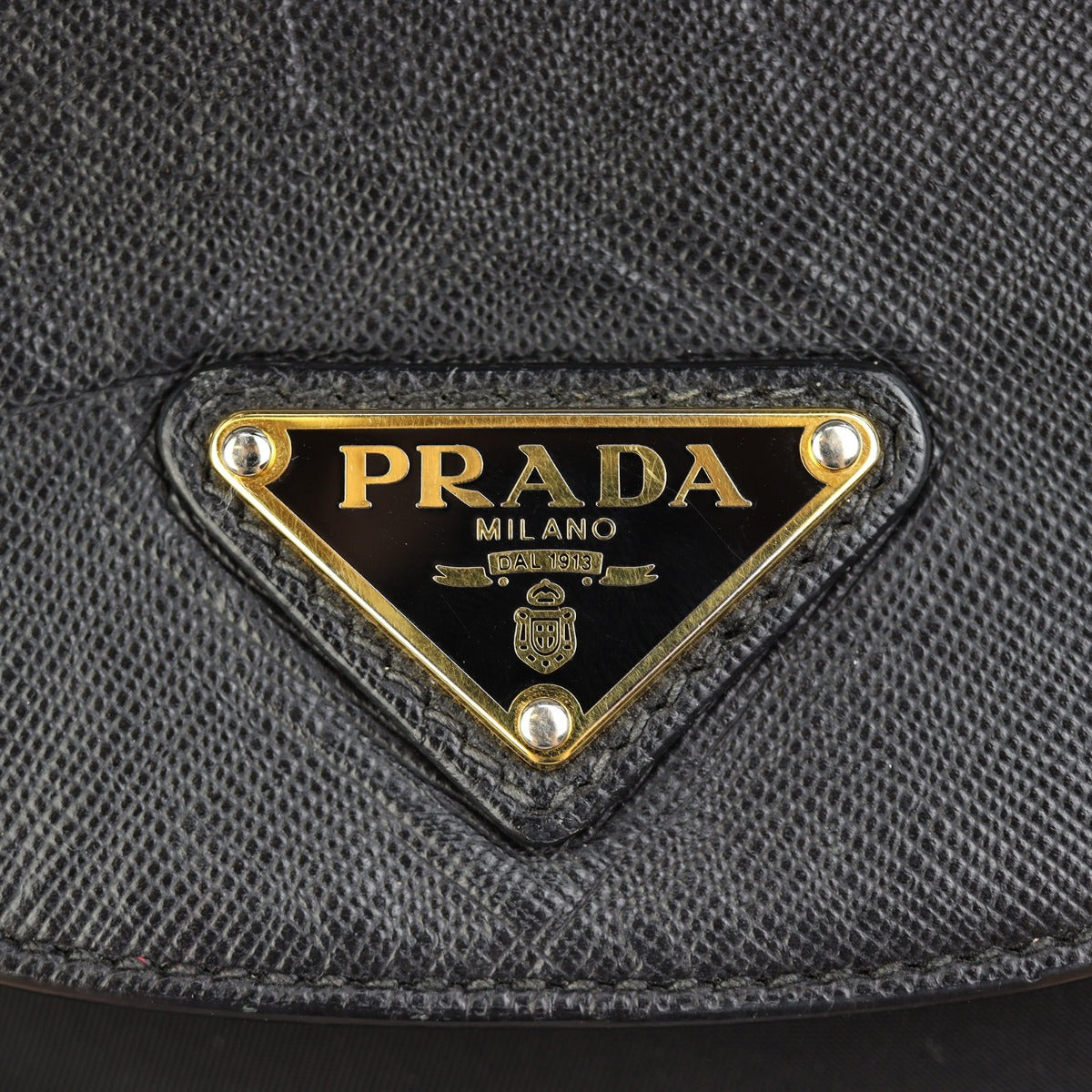 Prada Saffiano & Tessuto Tote Bag