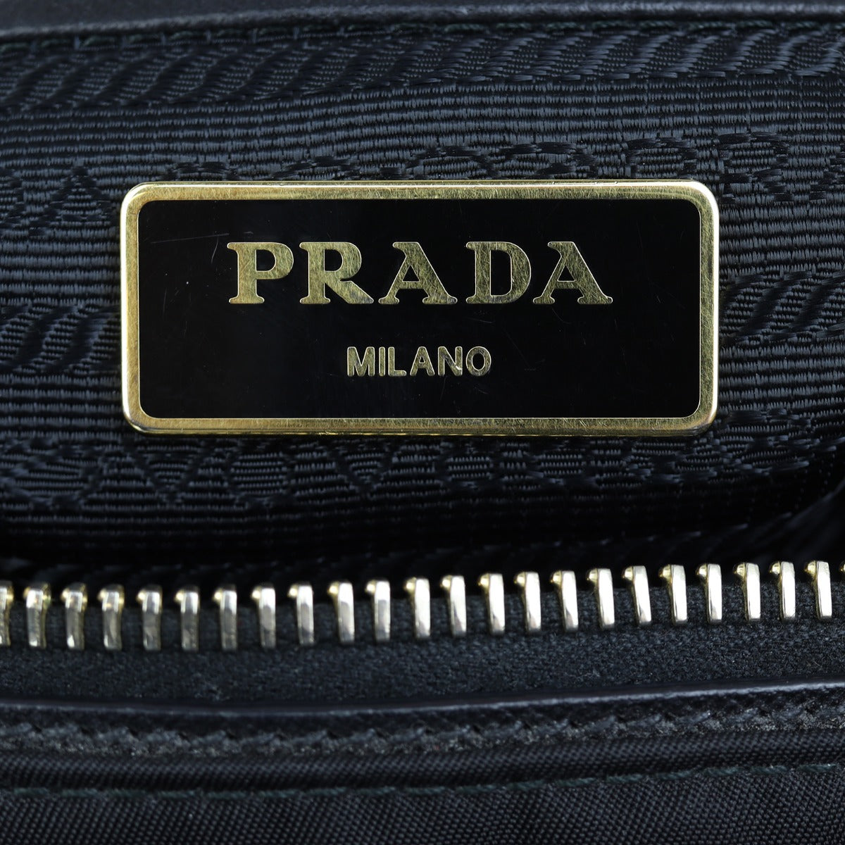 Prada Saffiano & Tessuto Tote Bag