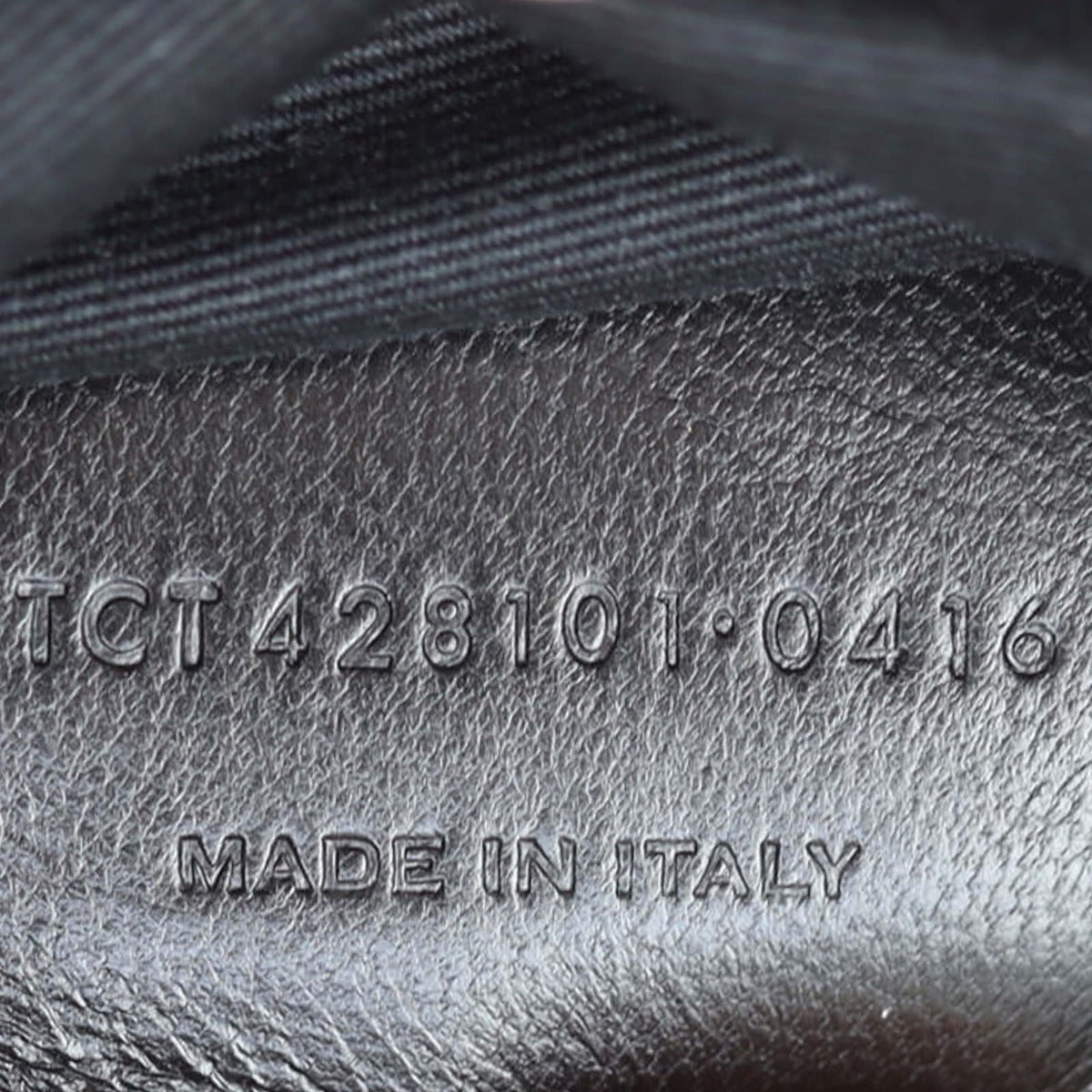 Saint Laurent College Medium Croc-Embossed Nubuck