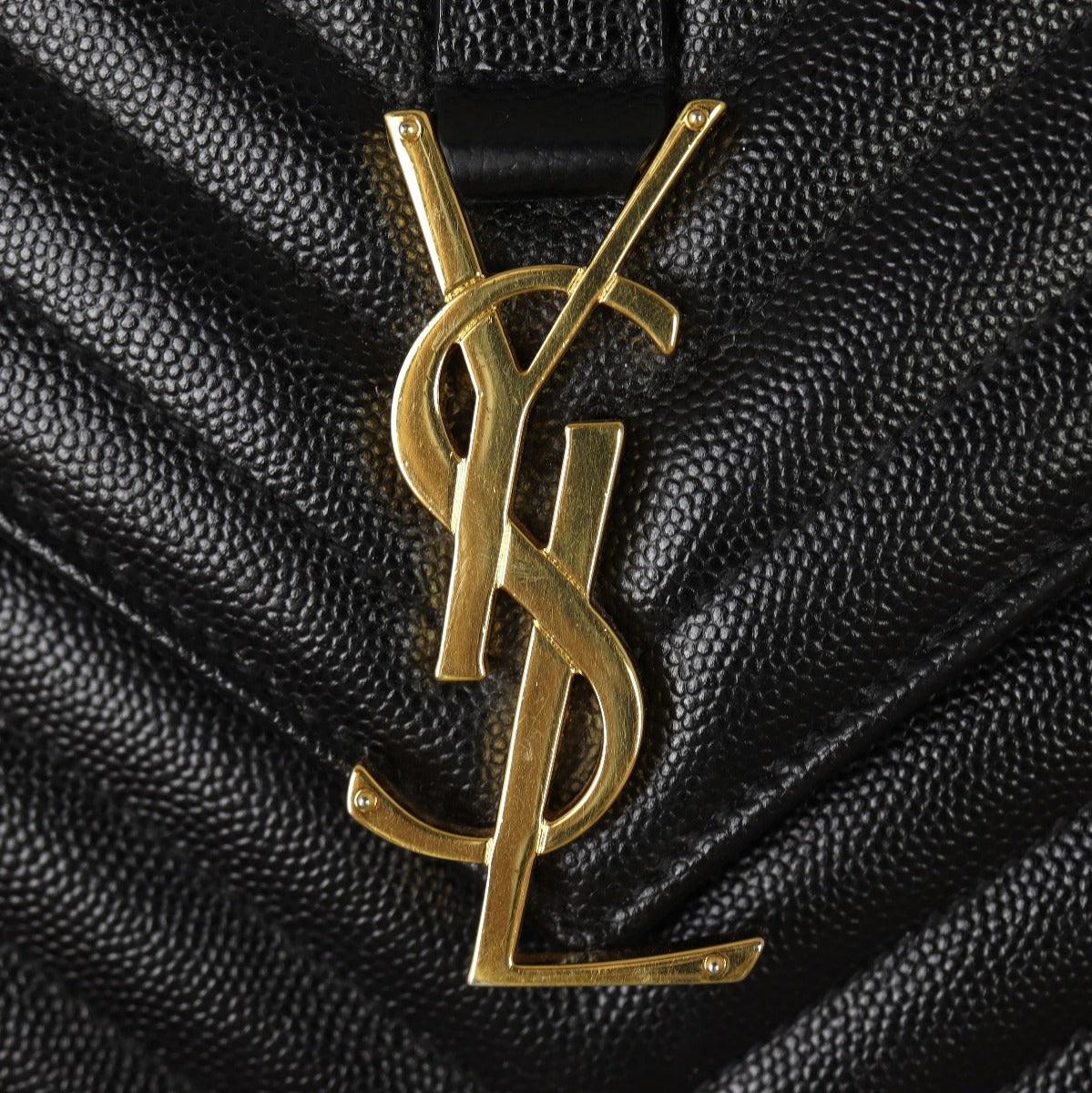 Saint Laurent Matelasse Envelope Large Bag
