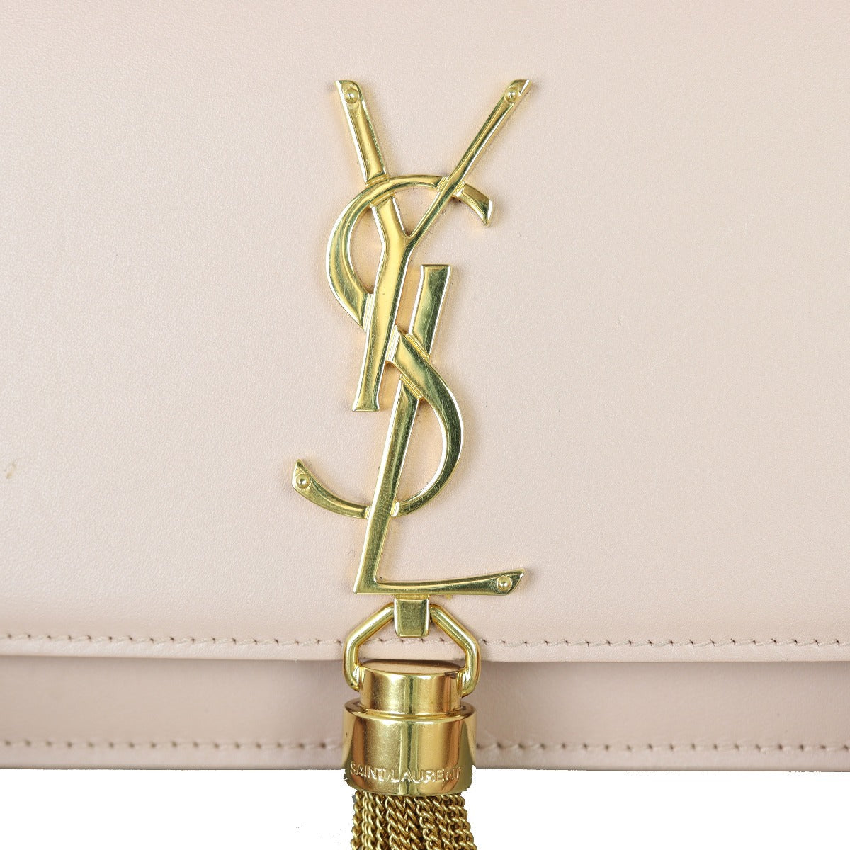 Saint Laurent Kate Tassel Chain Wallet