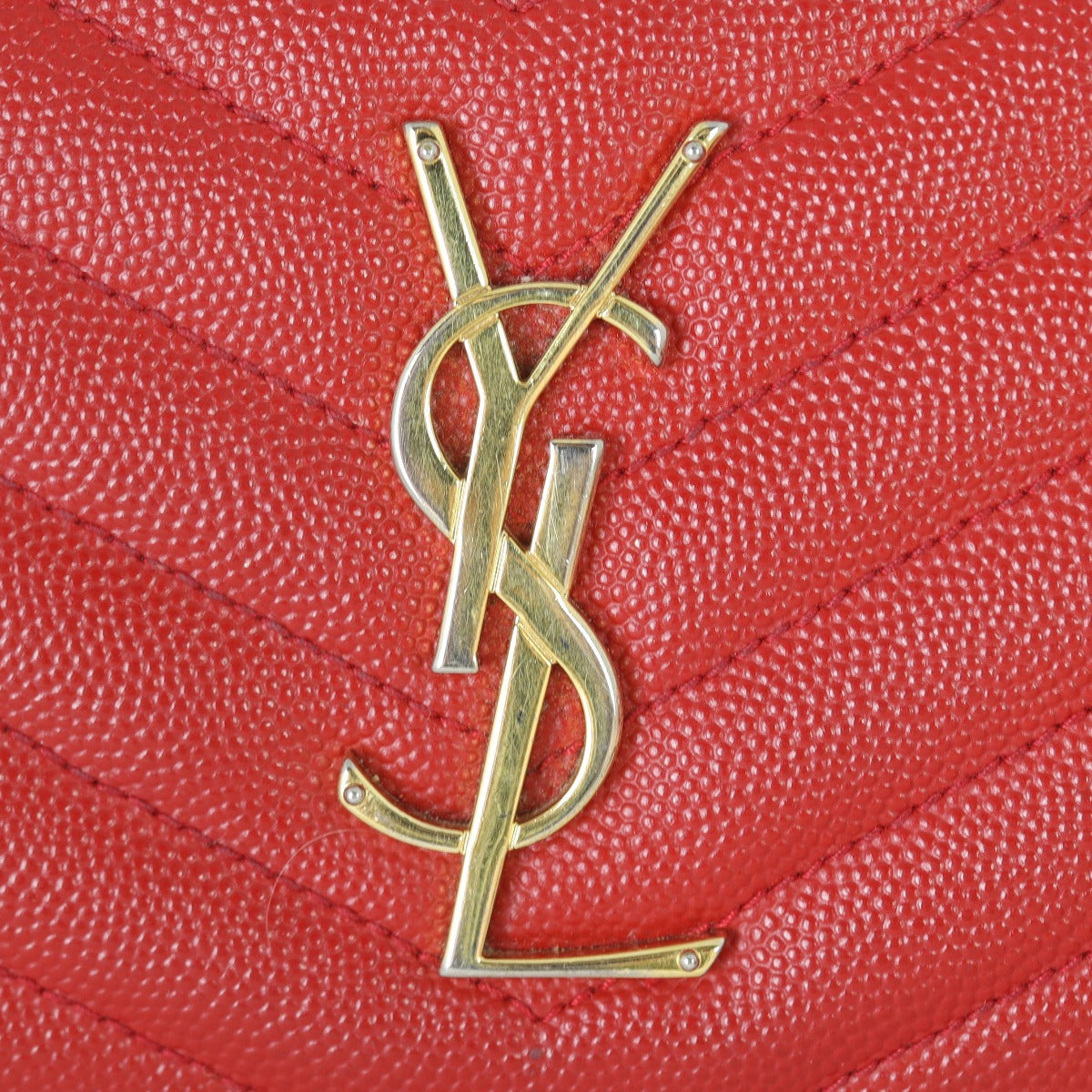 Saint Laurent Cassandre Zip Wallet