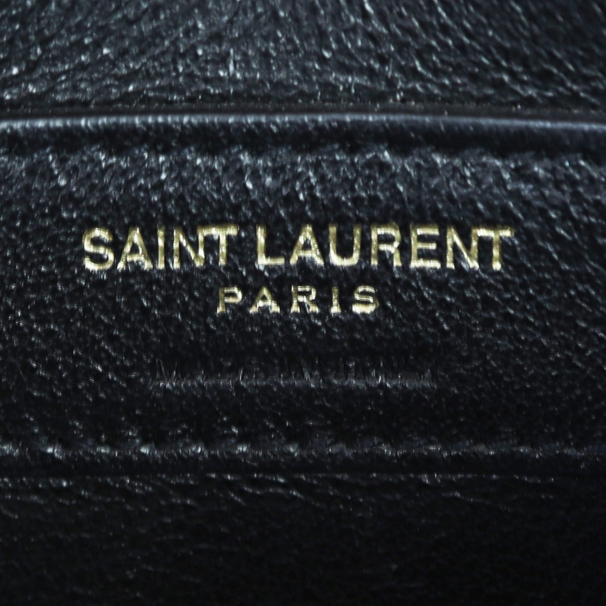 Saint Laurent Spontini Leather Saddle Bag