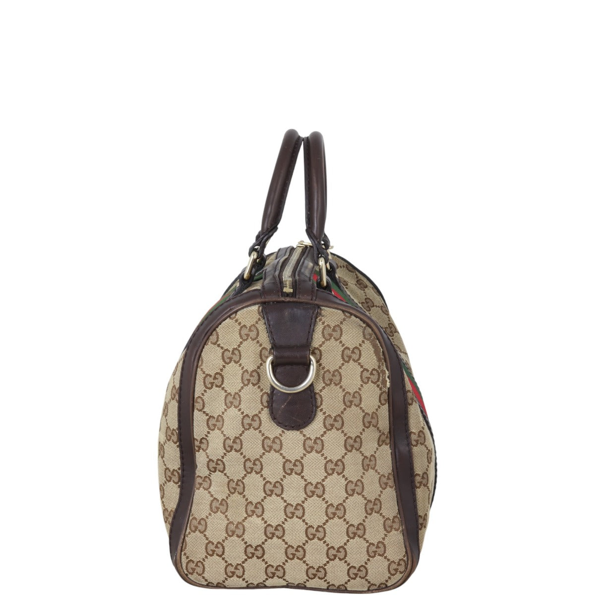 Gucci   Web Original GG Boston Bag Medium