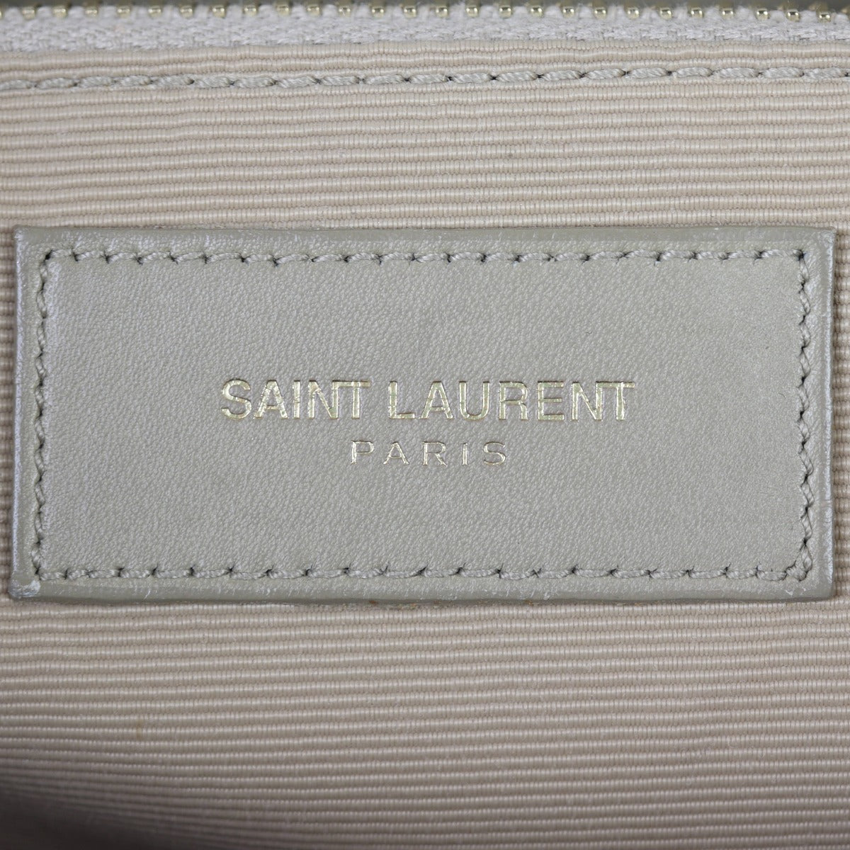 Saint Laurent Chevron Shopping Tote