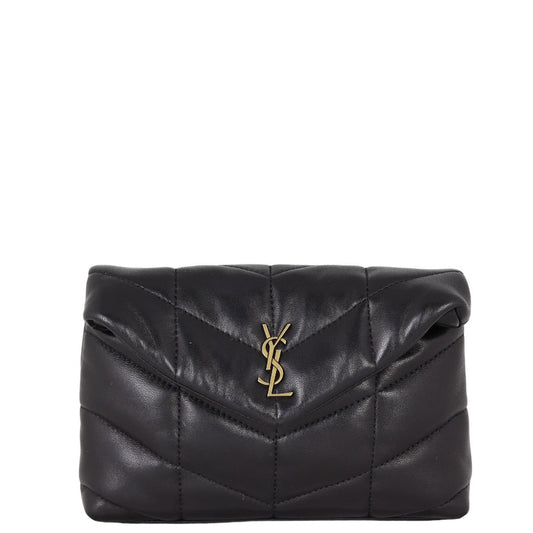 Saint Laurent Puffer Pouch