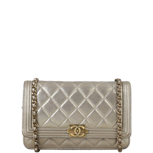 Chanel Boy Wallet on Chain