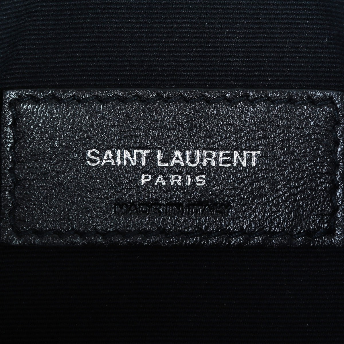 Saint Laurent Uptown Pouch Croc-Embossed
