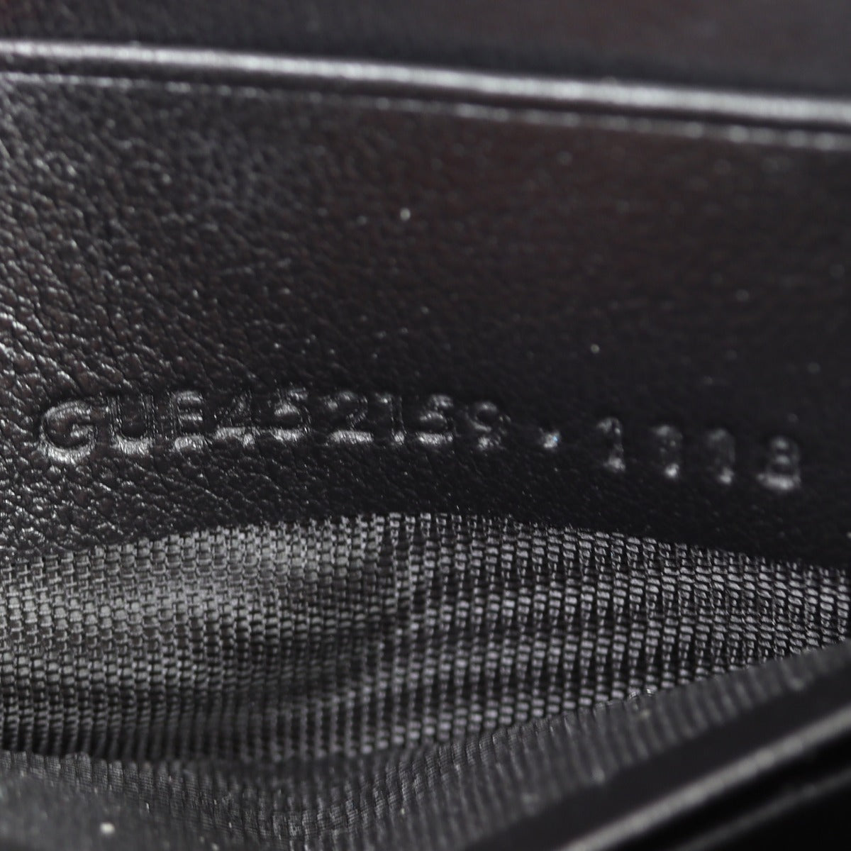 Saint Laurent Kate Tassel Chain Wallet Croc-Embossed