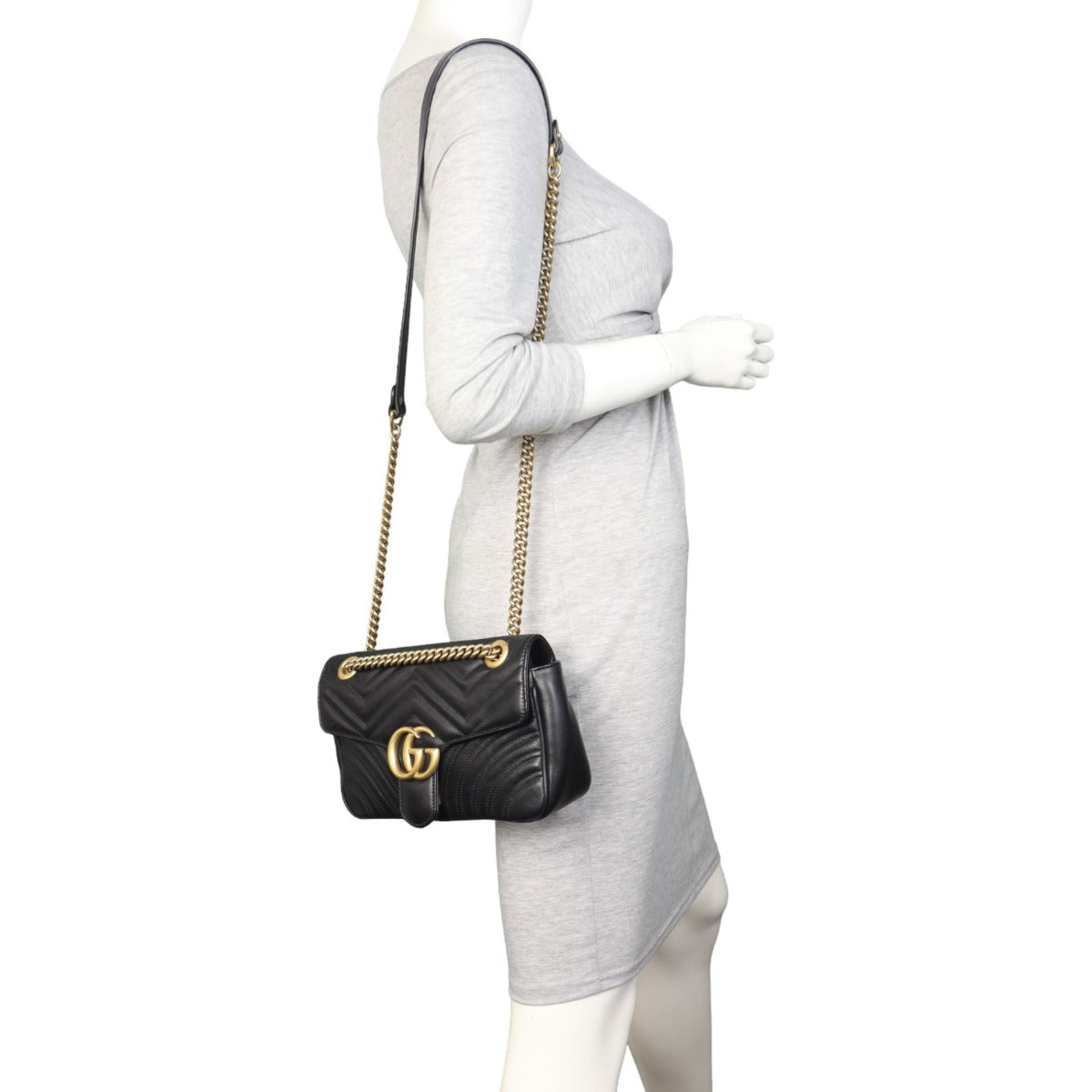 Gucci GG Marmont Matelasse Small Shoulder Bag