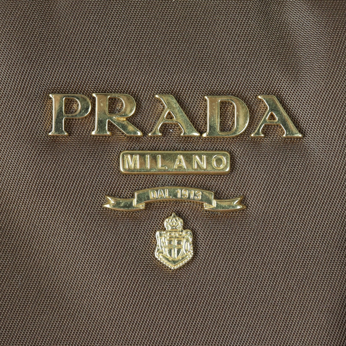Prada Tessuto Vitello Daino Tote