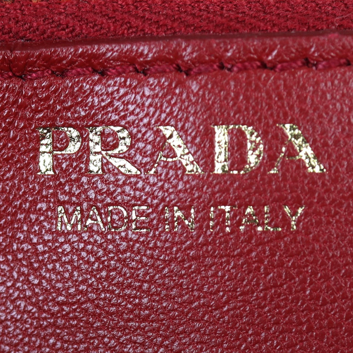 Prada Saffiano Vernice Flip Lock Chain Bag