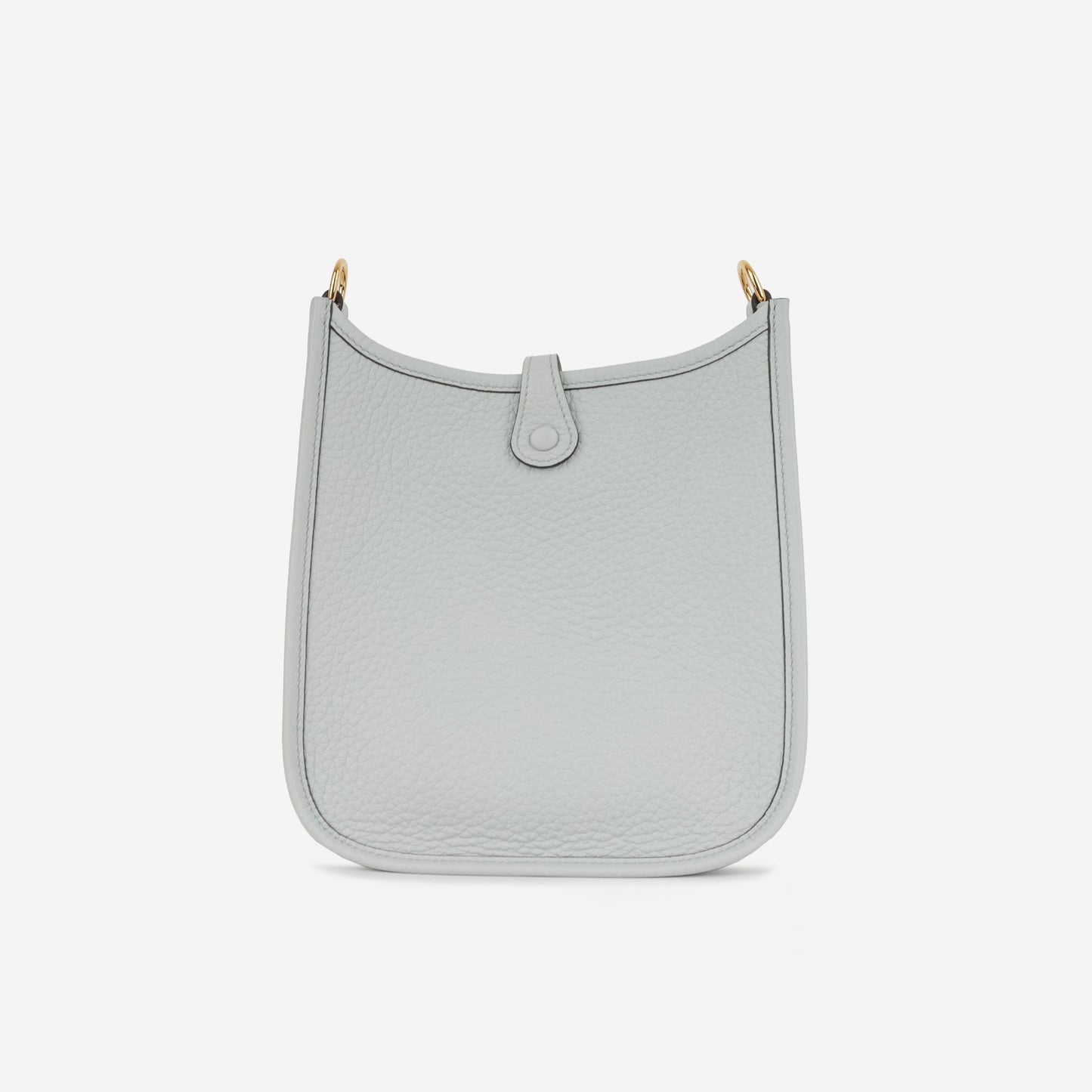 Hermès Evelyne TPM - Blue Pale Clemence / Nata Strap | Gold Hardware