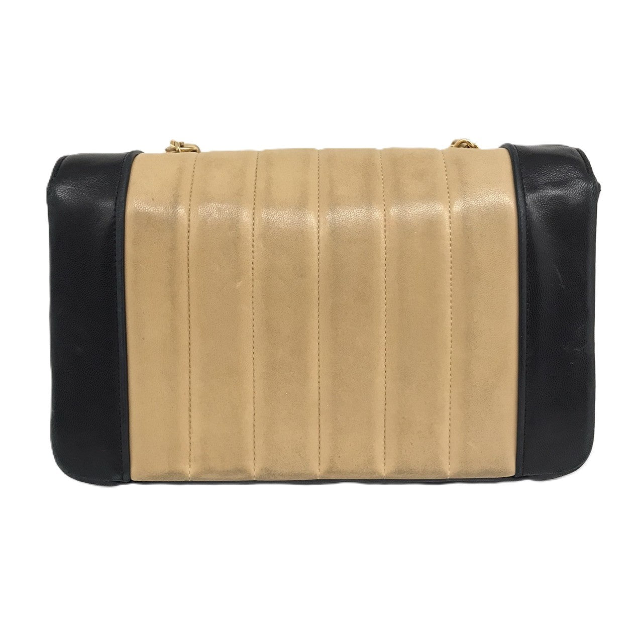 Chanel Lambskin Mademoiselle Matelasse Shoulder Bag Classic Flap