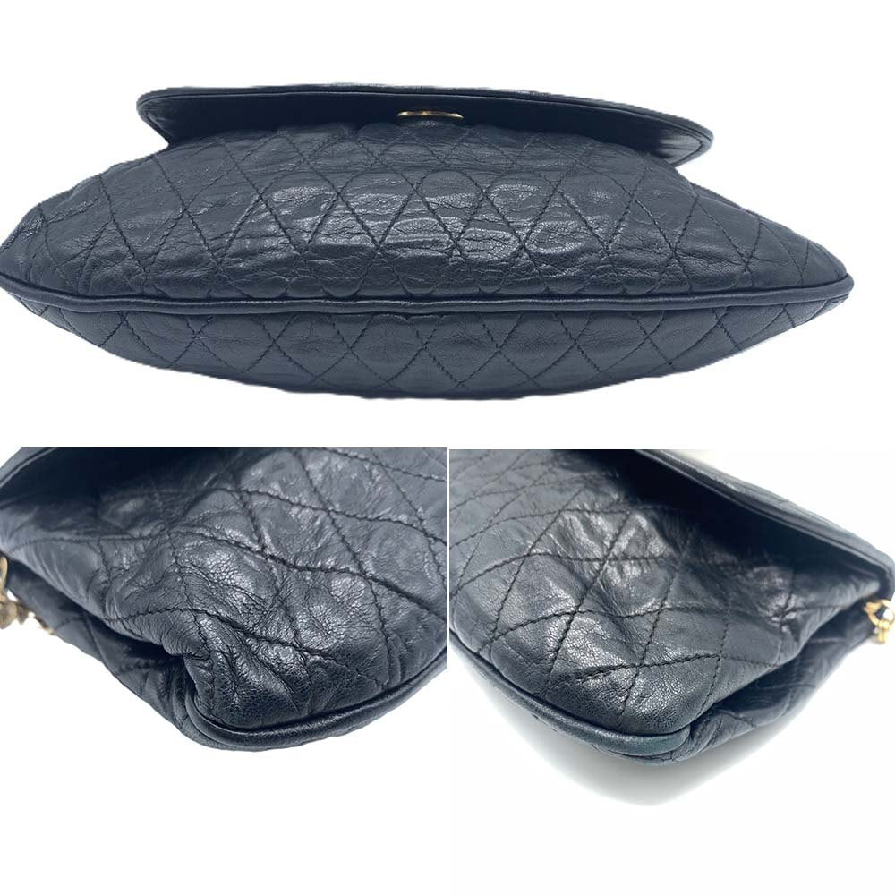 Chanel Lambskin Chain Shoulder Bag Classic Flap