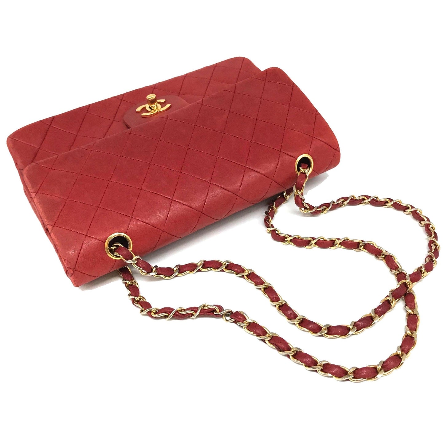 Chanel Matelasse 25 Lambskin Shoulder Bag Classic Flap