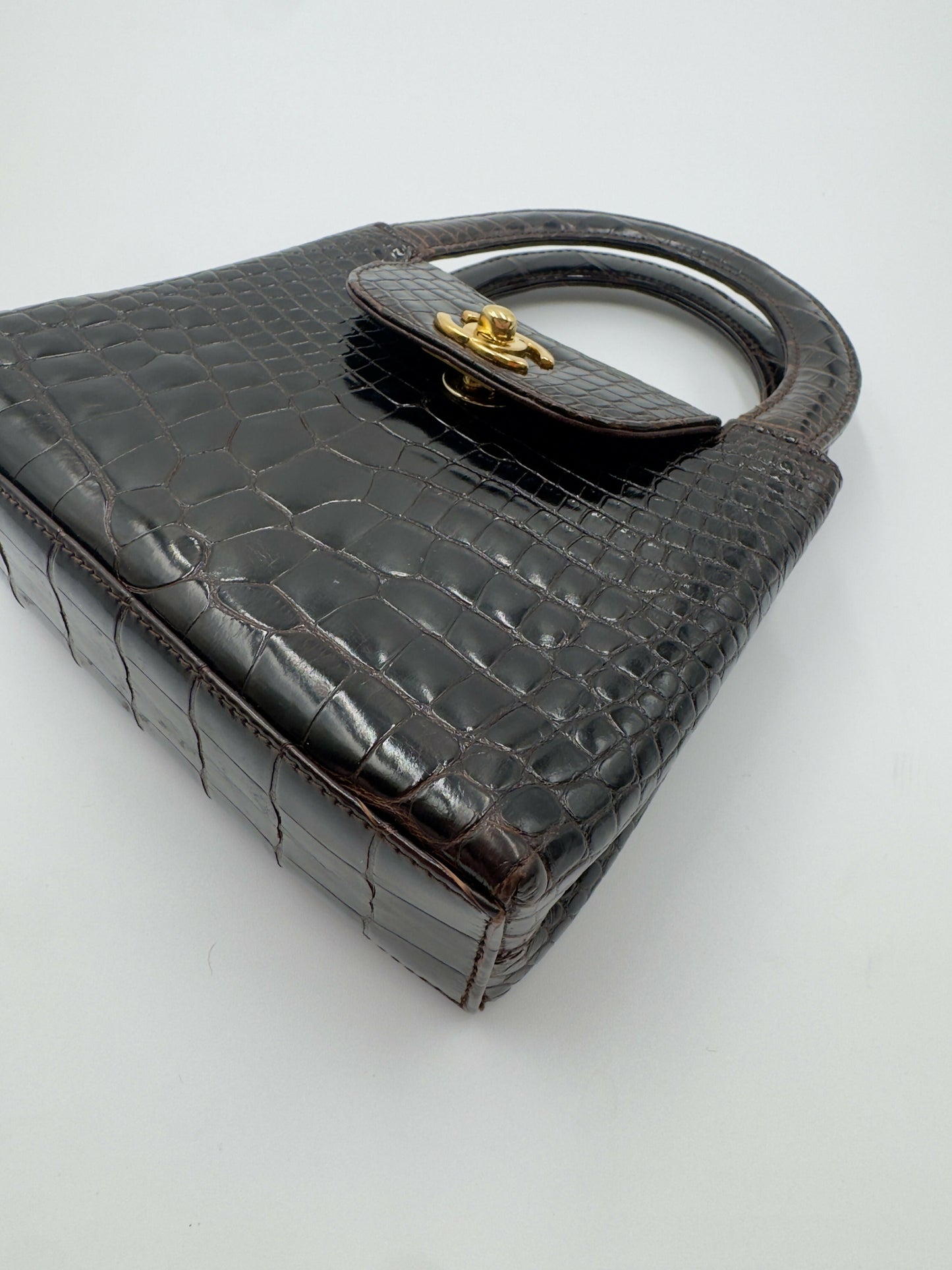 Chanel  Crocodile Mini Kelly