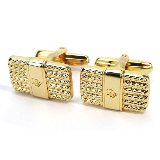 Christian Dior cuffs Gold Plated gold mens