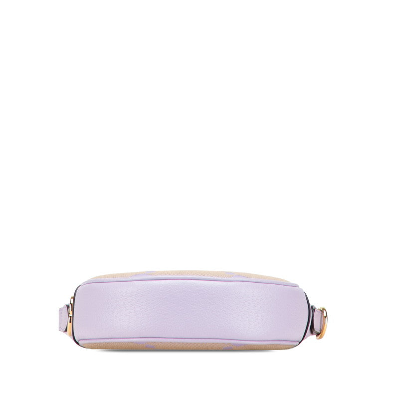 Gucci Jumbo GG GG Mini Bag Canvas Leather Handbag