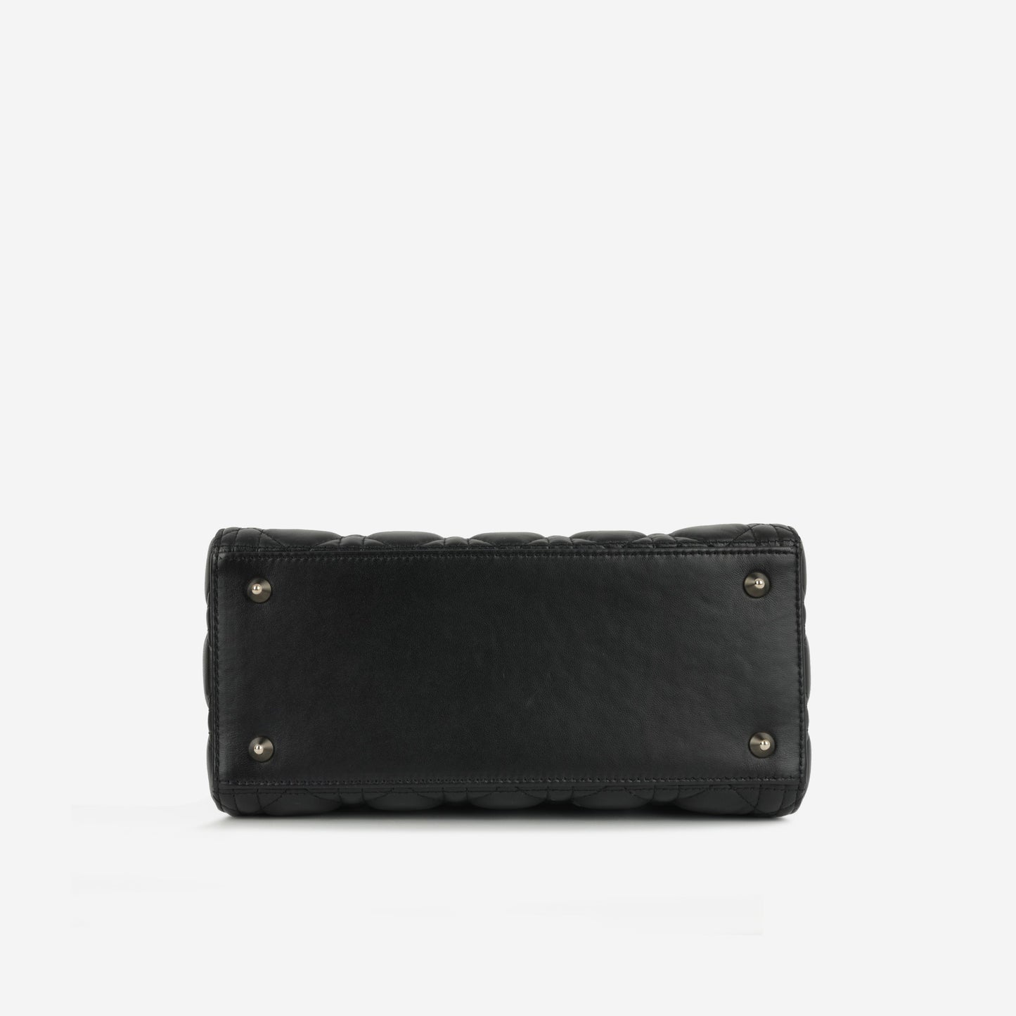 Dior Medium Lady Dior - Black Lambskin | Champagne Gold Hardware