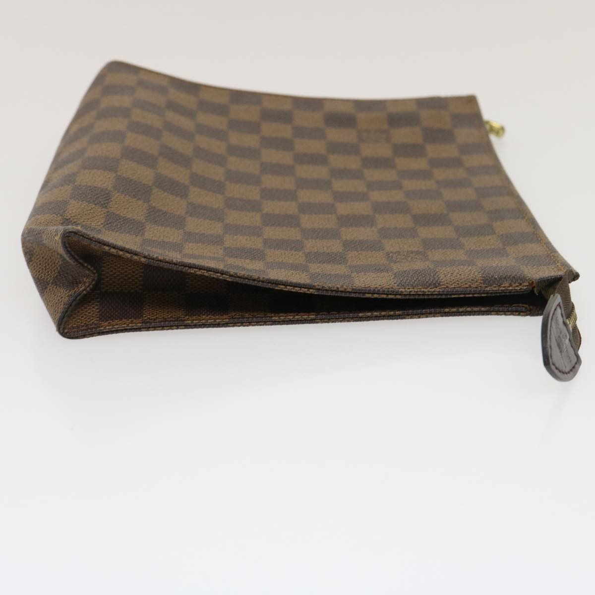 LOUIS VUITTON Damier Ebene Poche Toilette 26 Pouch N47543 LV  ai636