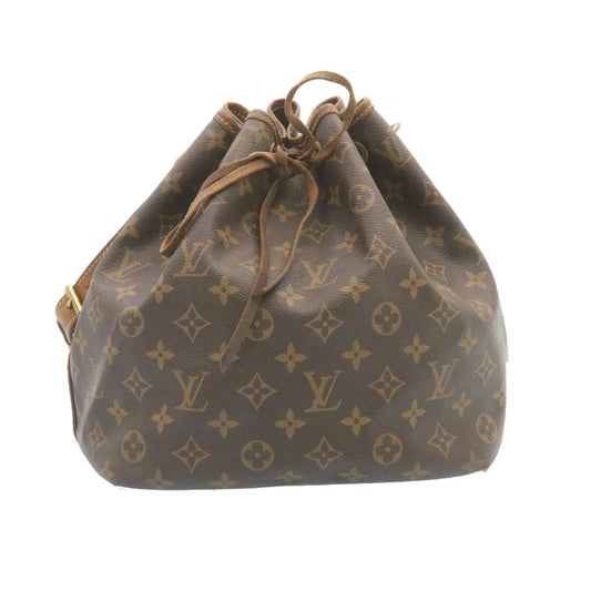 LOUIS VUITTON Monogram Petit Noe Shoulder Bag M42226 LV jk839