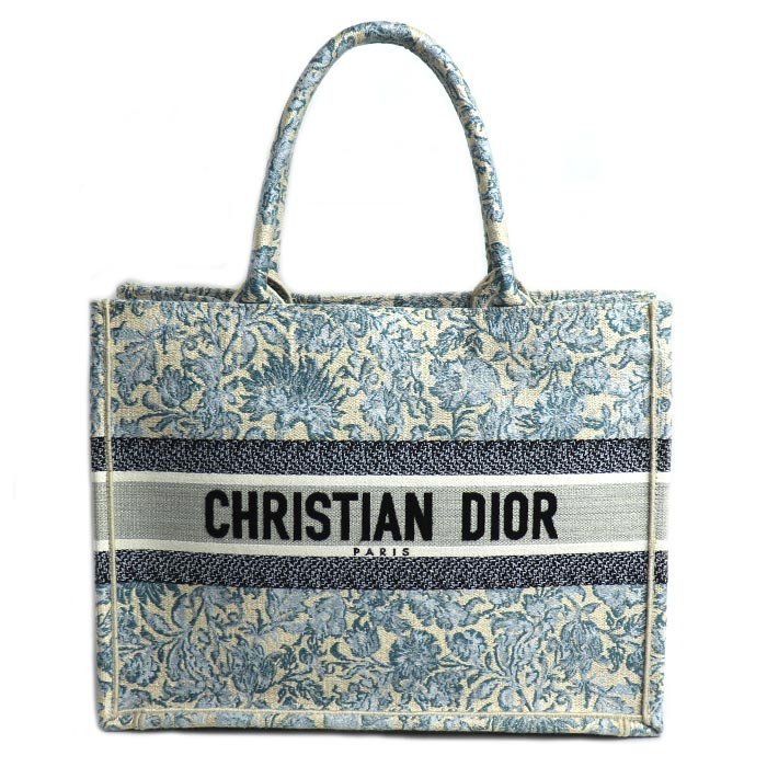 Christian Dior Book Tote Canvas Tote Bag