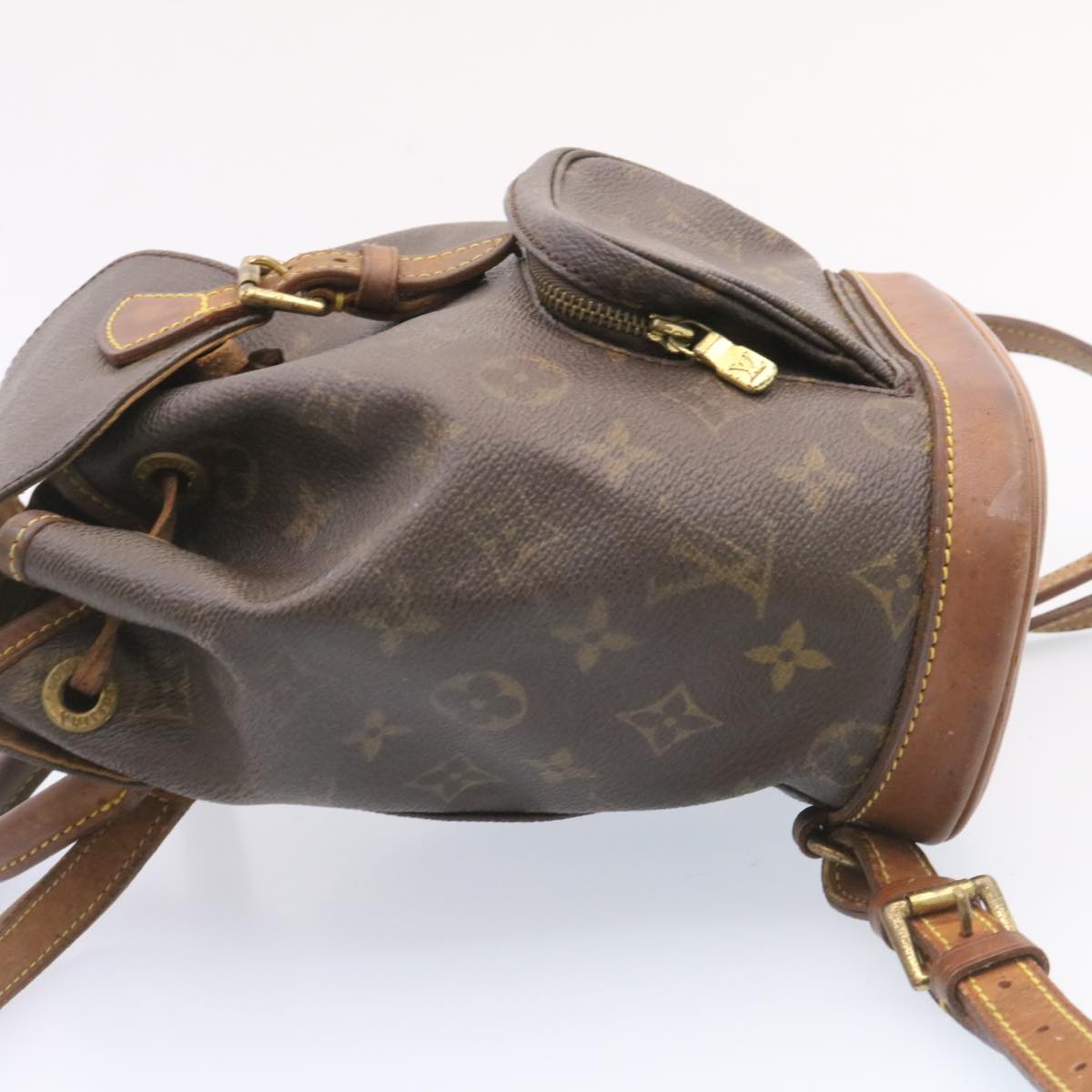 LOUIS VUITTON Monogram Montsouris PM Backpack LV Auth ki1157