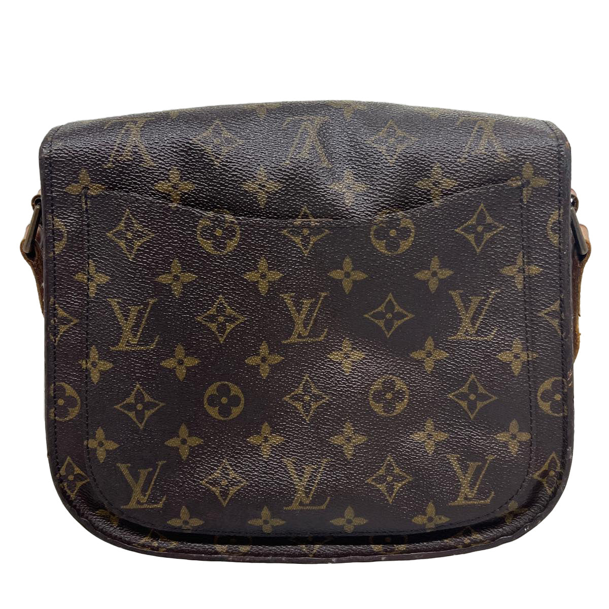 LOUIS VUITTON Monogram Saint Cloud GM Shoulder Bag LV Auth ki2327
