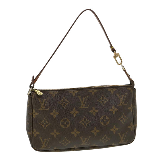 LOUIS VUITTON Monogram Pochette Accessoires Pouch M51980 LV ki2793