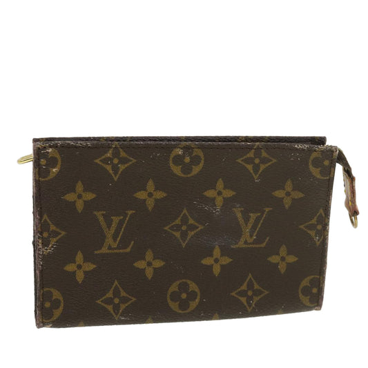 LOUIS VUITTON Monogram Bucket PM Pouch Accessory Pouch LV ki2808