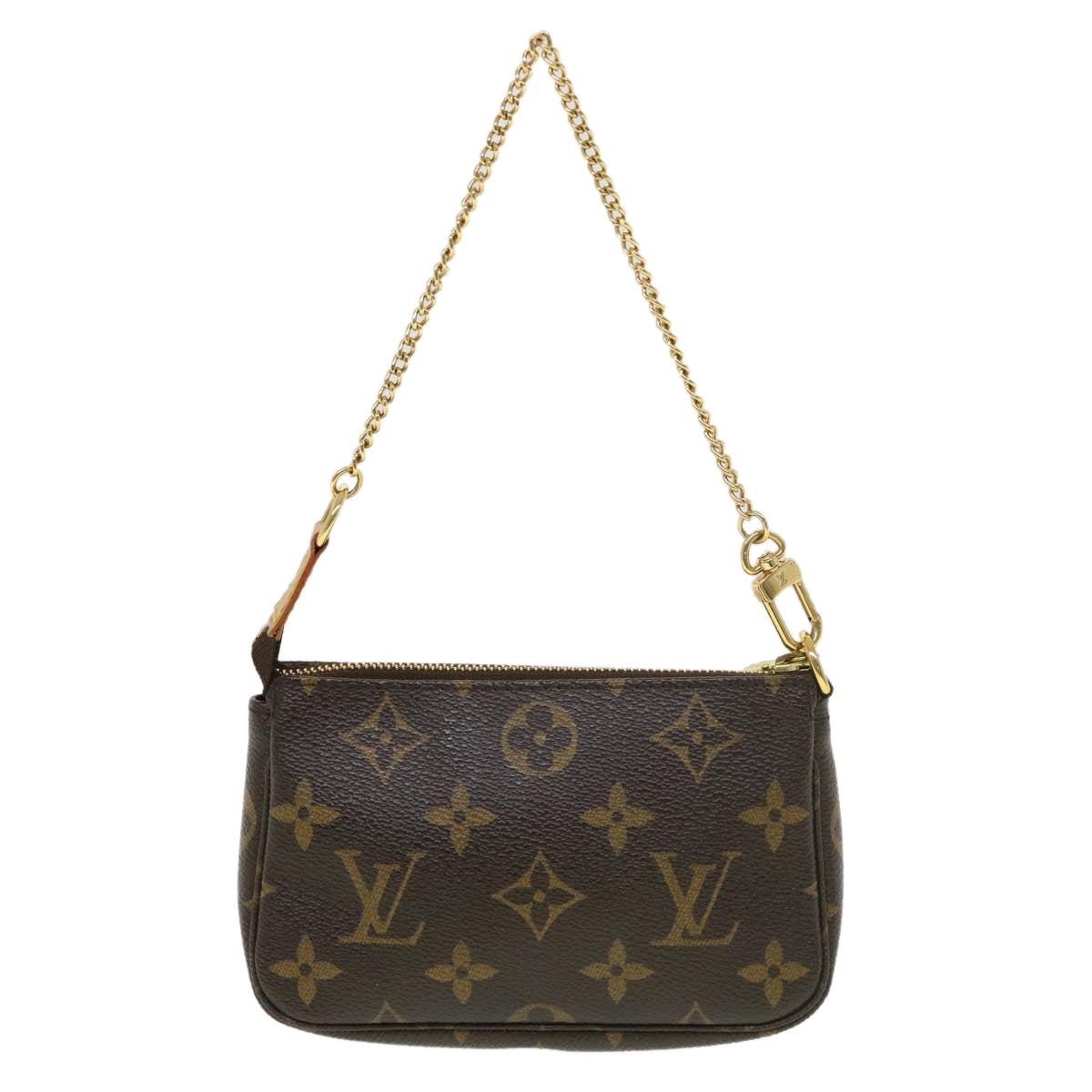 LOUIS VUITTON Monogram T&B Mini Pochette Accessoires Pouch LV ki2818 Clutch
