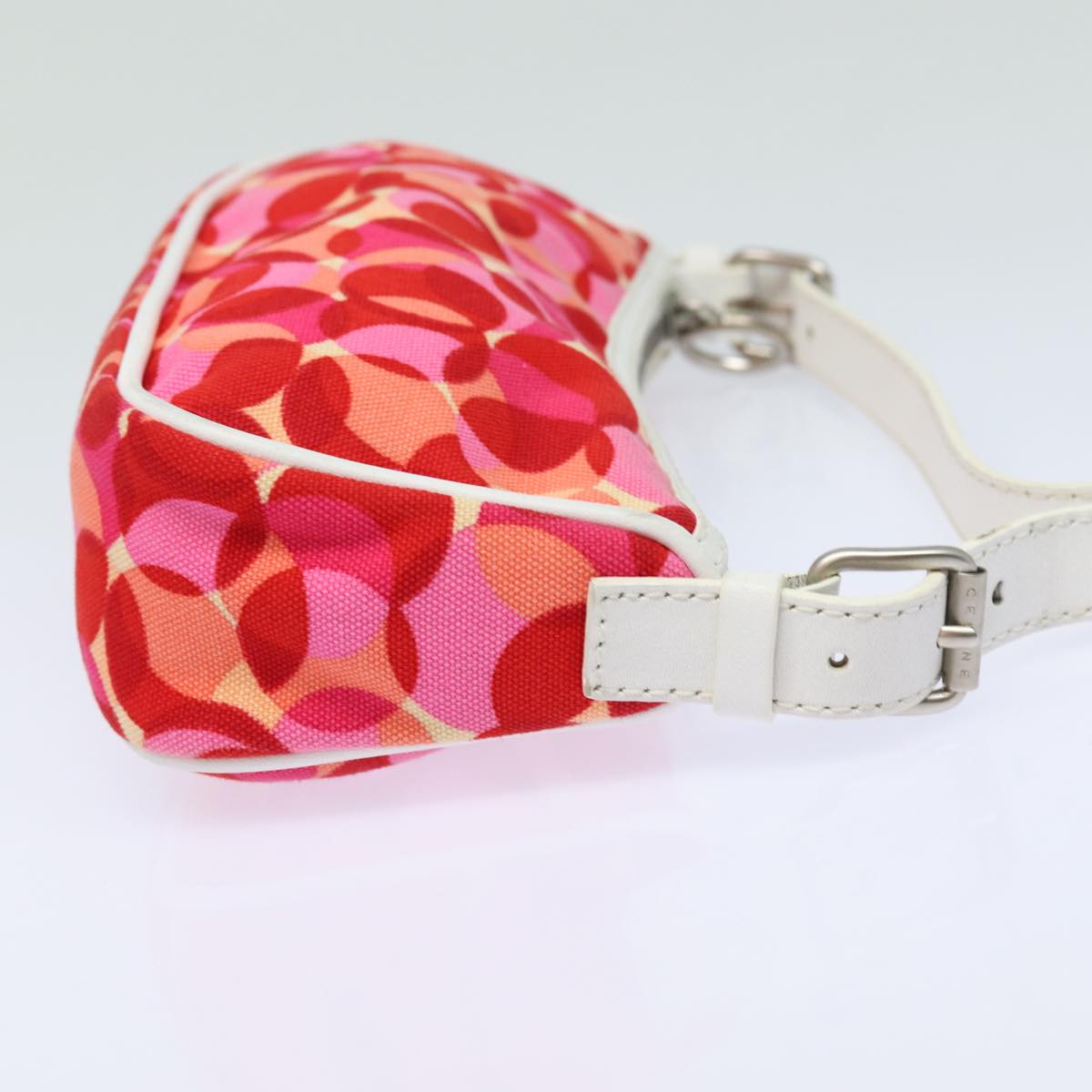 Luxury CELINE Pouch Canvas Pink Red  ki4572