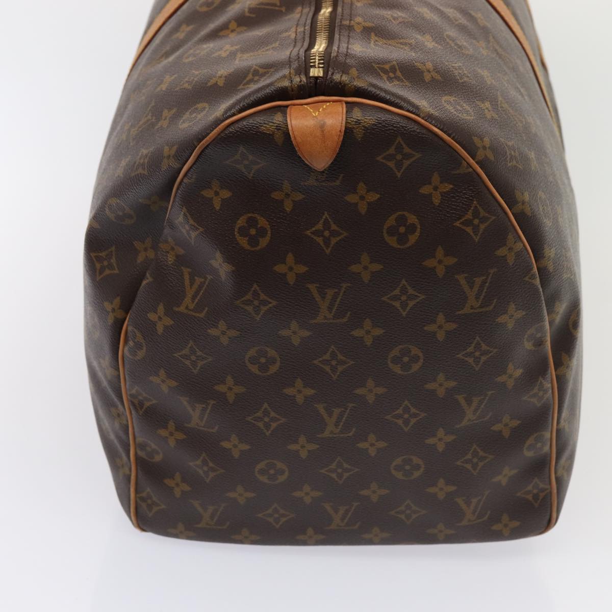 LOUIS VUITTON Monogram Keepall 60 Boston Bag M41422 LV Auth ki4765