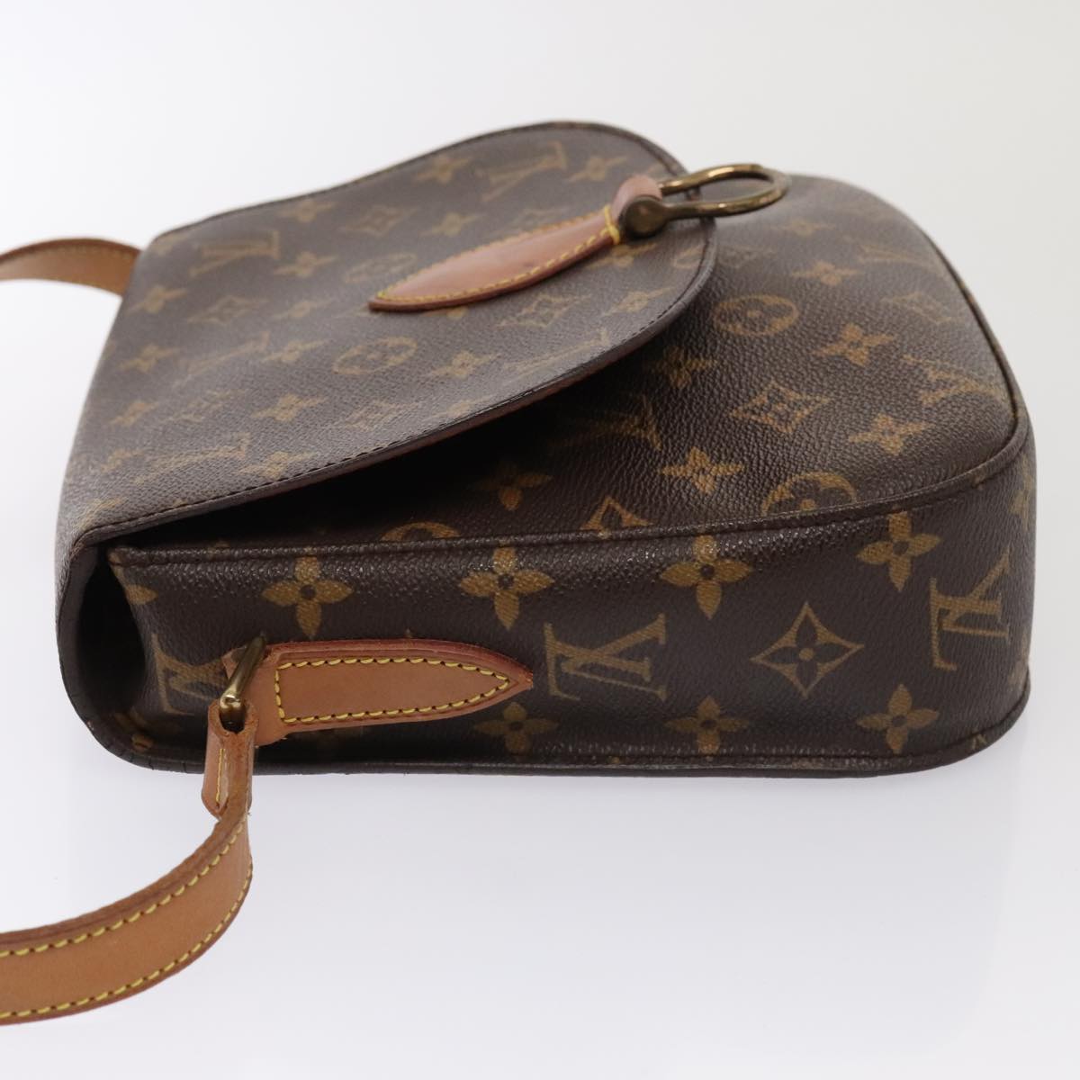 LOUIS VUITTON Monogram Saint Cloud GM Shoulder Bag M51242 LV Auth ki4818