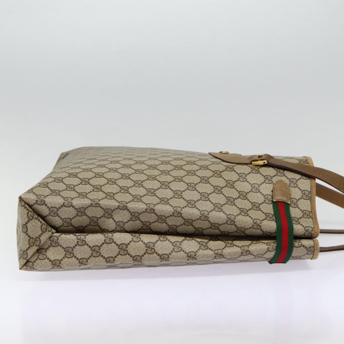 Gucci Leather Canvas Tote