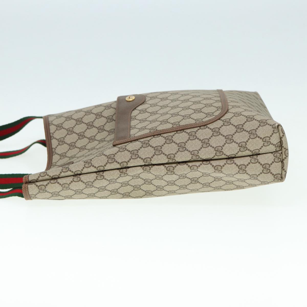 Gucci Leather Canvas Tote