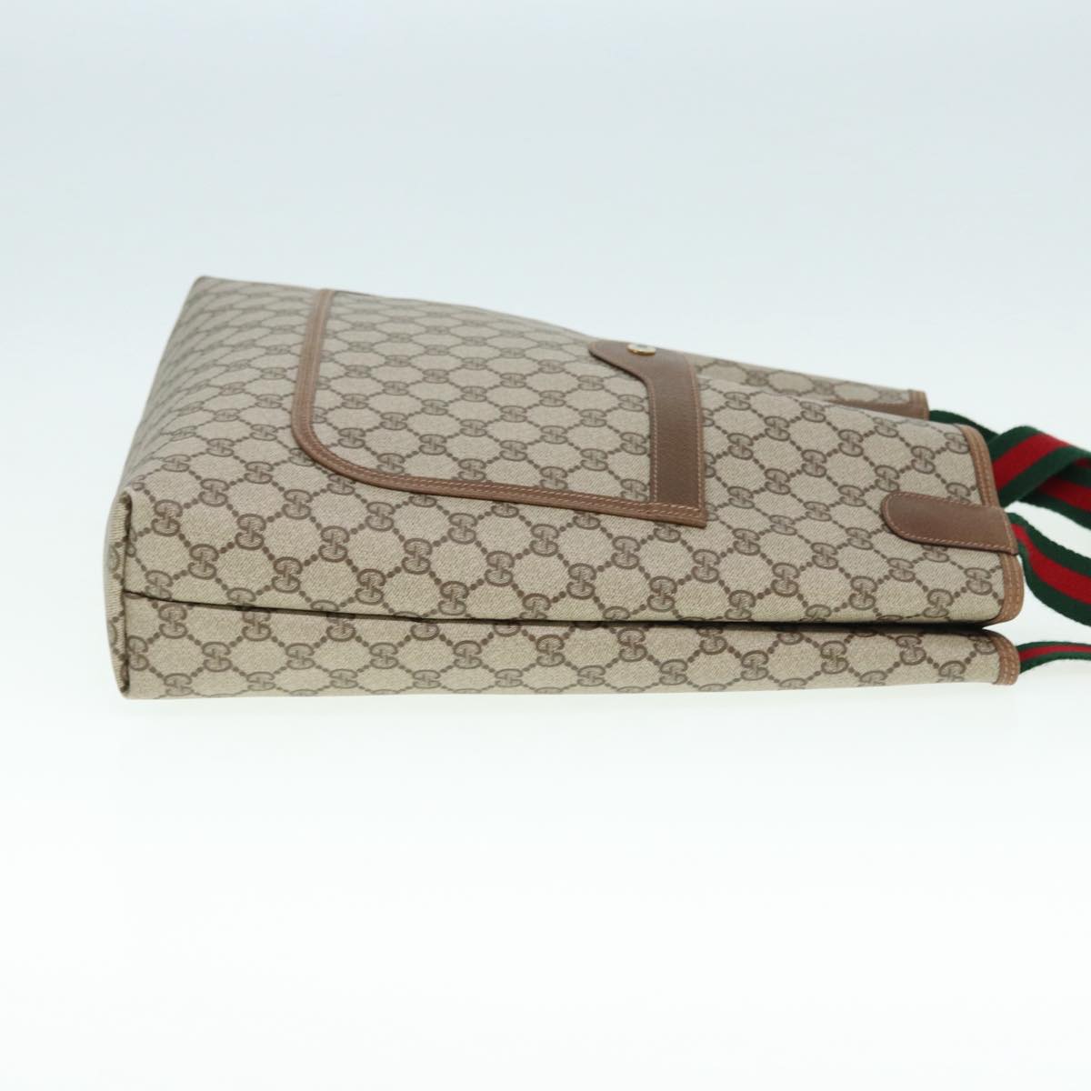 Gucci Leather Canvas Tote