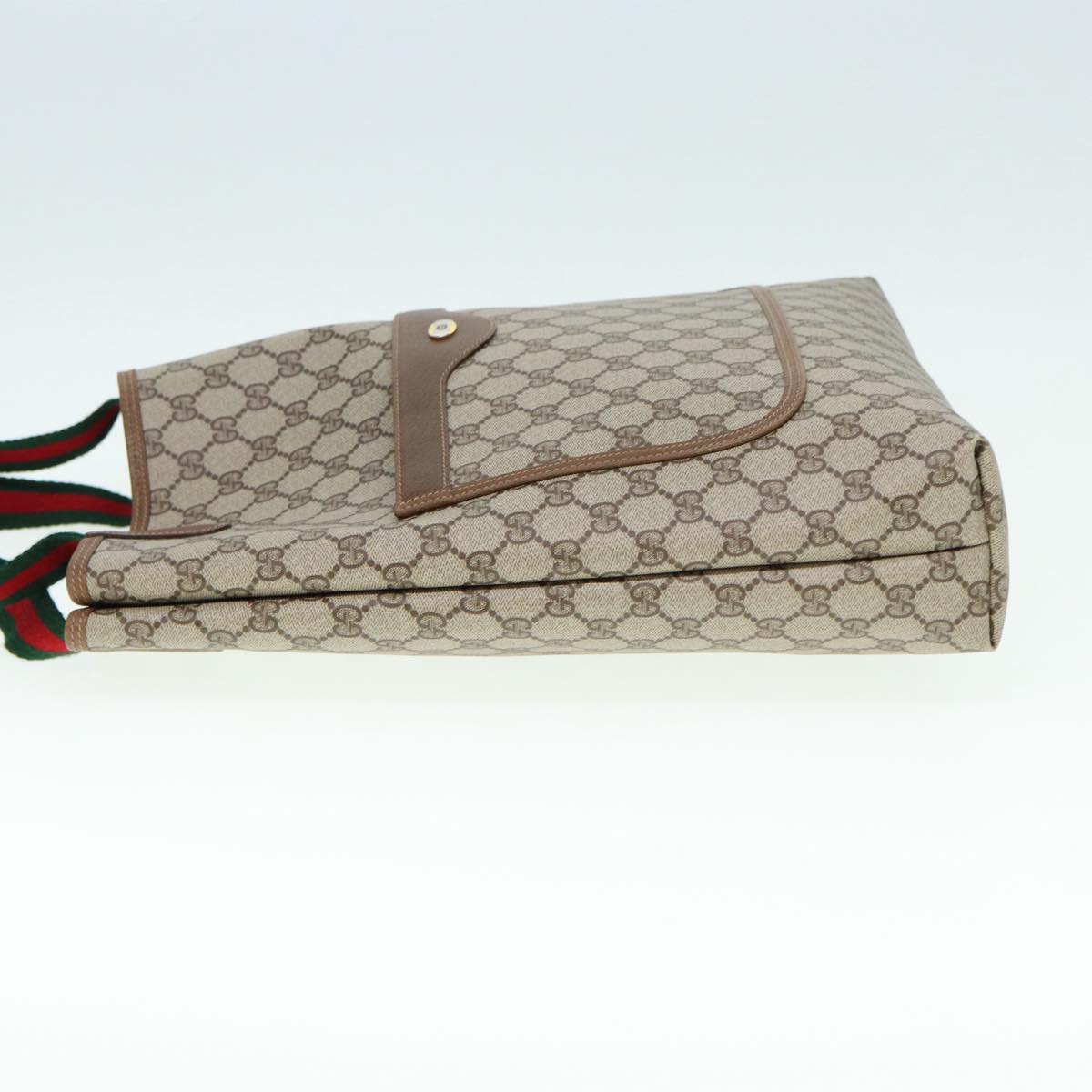 Gucci Leather Canvas Tote