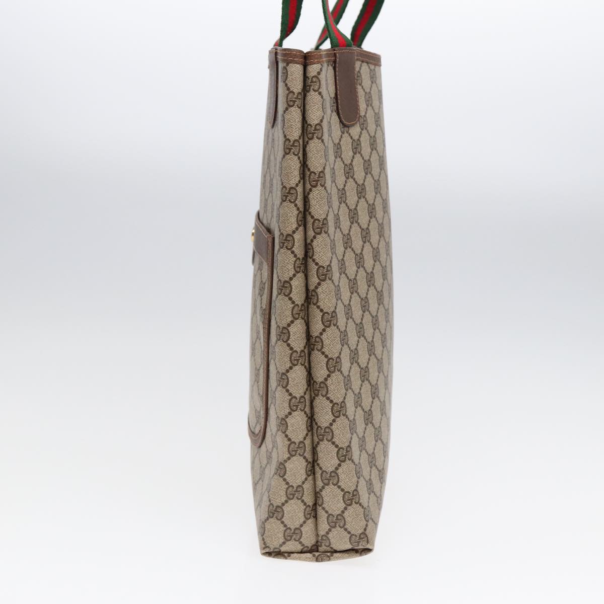Gucci Leather Canvas Tote