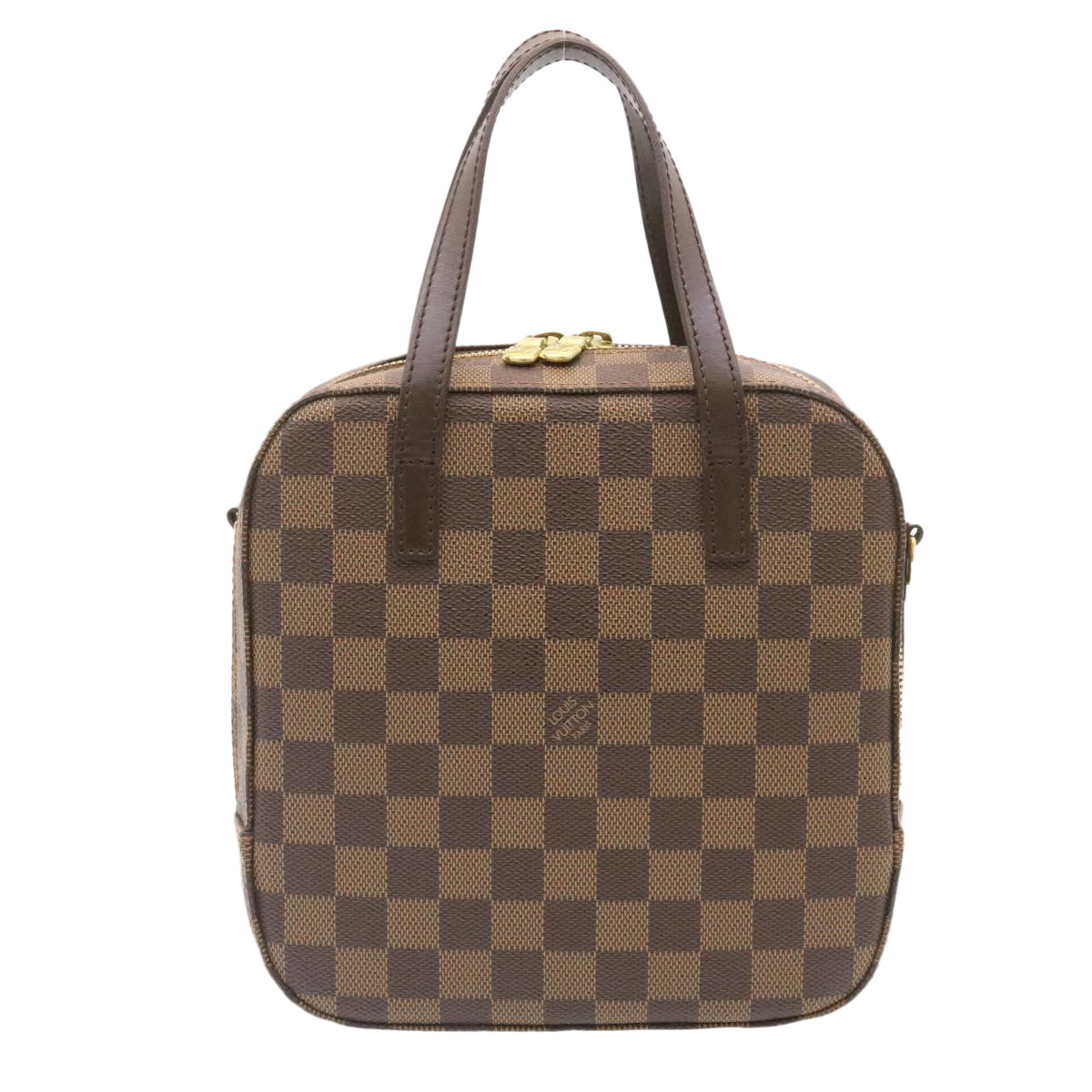 LOUIS VUITTON Damier Ebene Spontini Hand Bag SP Order N48021 LV  knn072